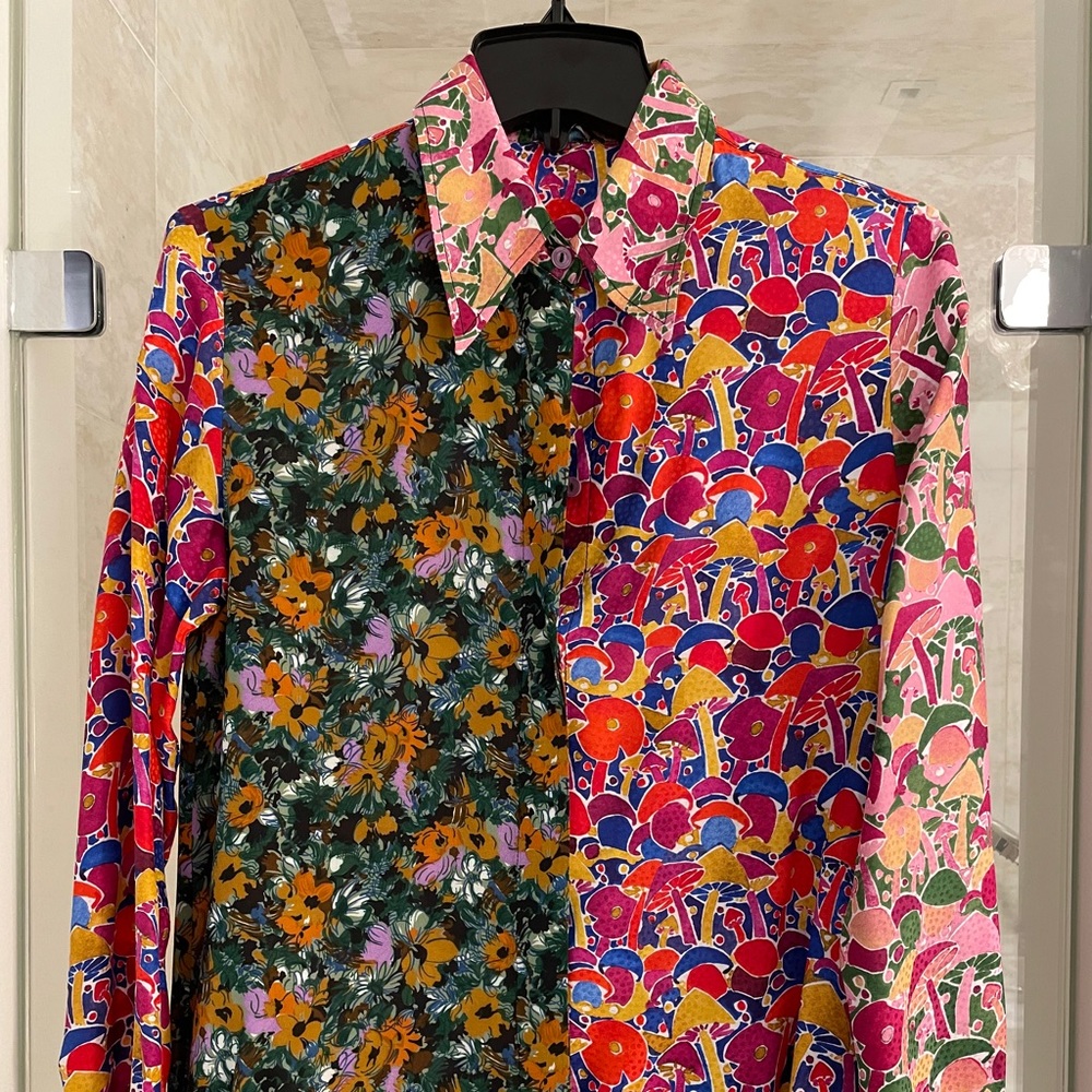 New with tags, long sleeve missoni button down.